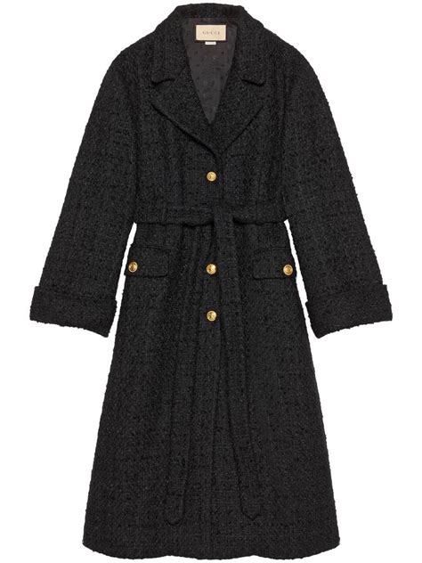 gucci belted coats for women|gucci winter coats for women.